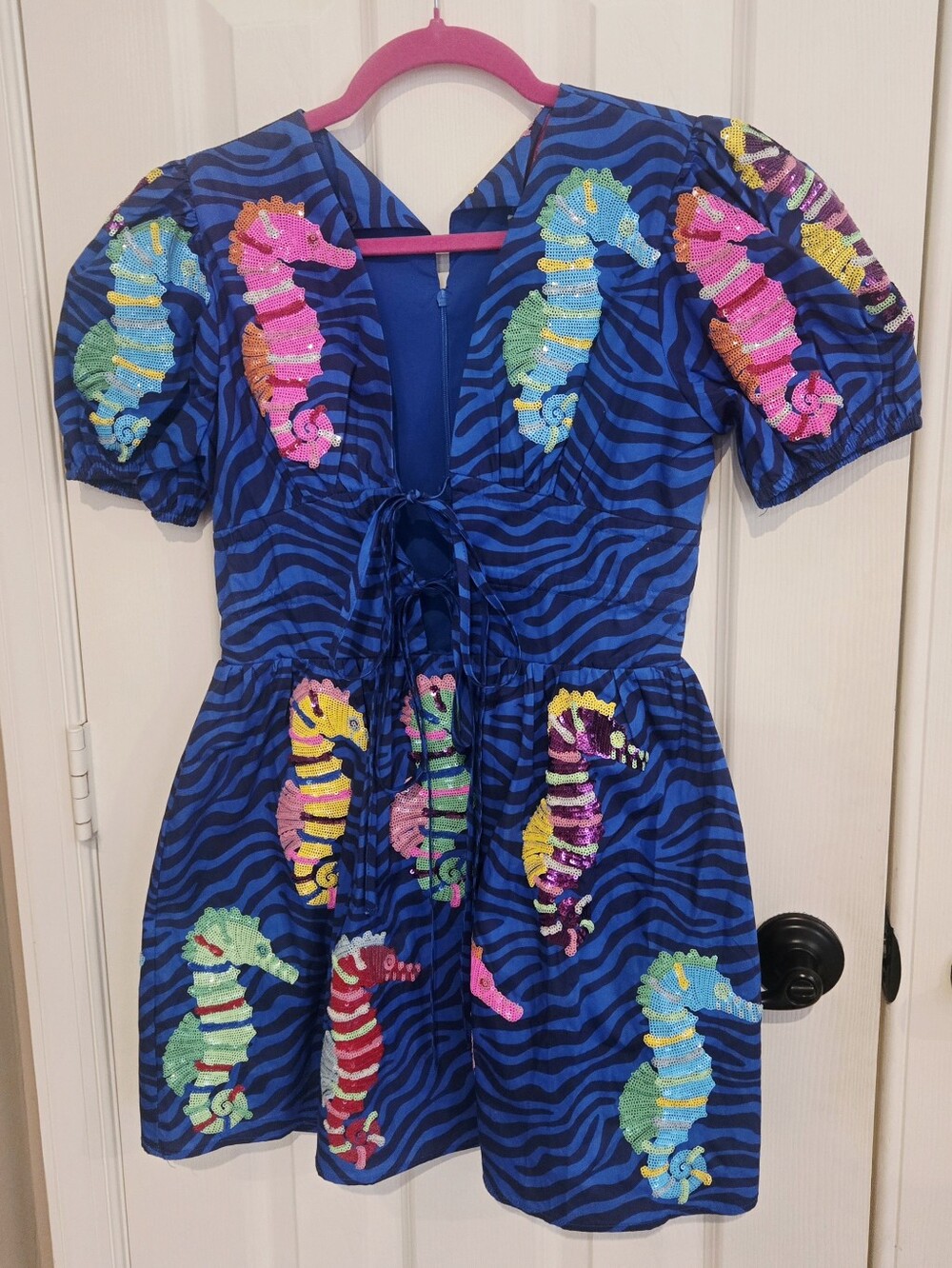 Queen Of Sparkles Seahorse Dress NWT. SIZE XS 🦄